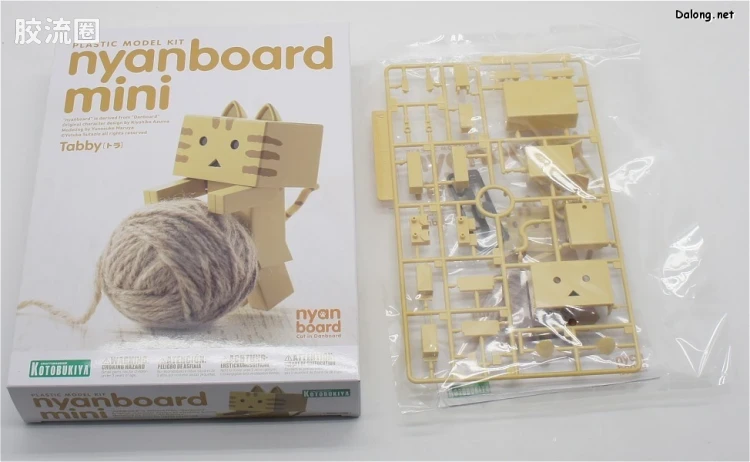 寿屋综合拼装模型系列 纸箱人阿楞 猫咪阿楞 - 图片